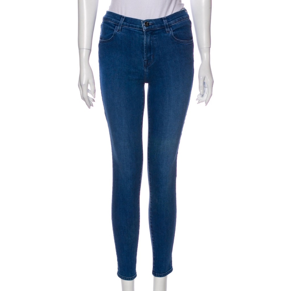 J Brand mid-rise Skinny Leg Jeans medium wash